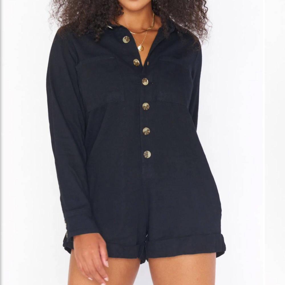 Show Me Your Mumu Tegan Jumper Black Denim